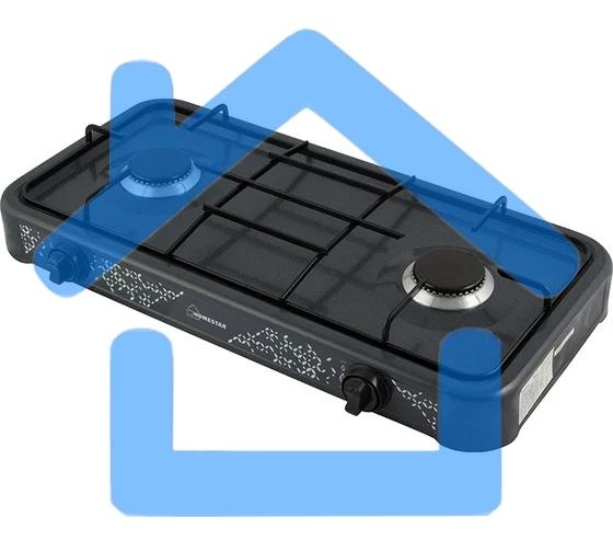 Плита газовая HOMESTAR HS-1202 2-х конфорочная (003699)