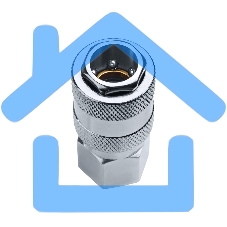 Переходник штуцер ″елочка″ 10 мм - рапид муфта, с хомутом ЗУБР Профессионал