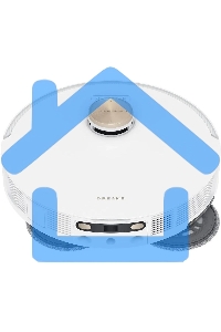 Робот-пылесос DreameBot RLX41CE L20 Ultra Complete белый, 75 Вт, 6400 мА·ч Li-Ion, уборка сухая/влажная, пылесборник контейнер 0.35 л