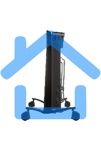 Конвективно-инфракрасный обогреватель Ballu Plaza Solar BIHP/S-2500 черный, 2500 Вт, 25 м2, термостат, дисплей