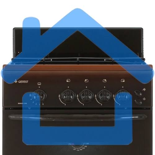 Плита газовая Gefest ПГ 3200-06 К36 коричневый, конфорок 4 шт, духовка 42 л, 50 см x 85 см x 53 см