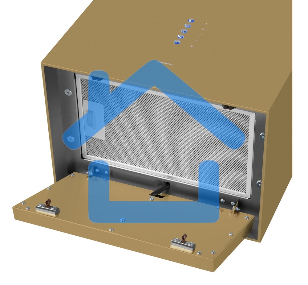 Кухонная вытяжка Maunfeld Bath Plus 402IL золотой