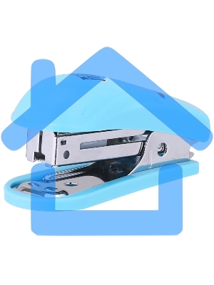 Степлер настольный Deli E0249 Super Wings 24/6 26/6 (12 листов), ассорти, 40 скоб, металл/пластик блистер