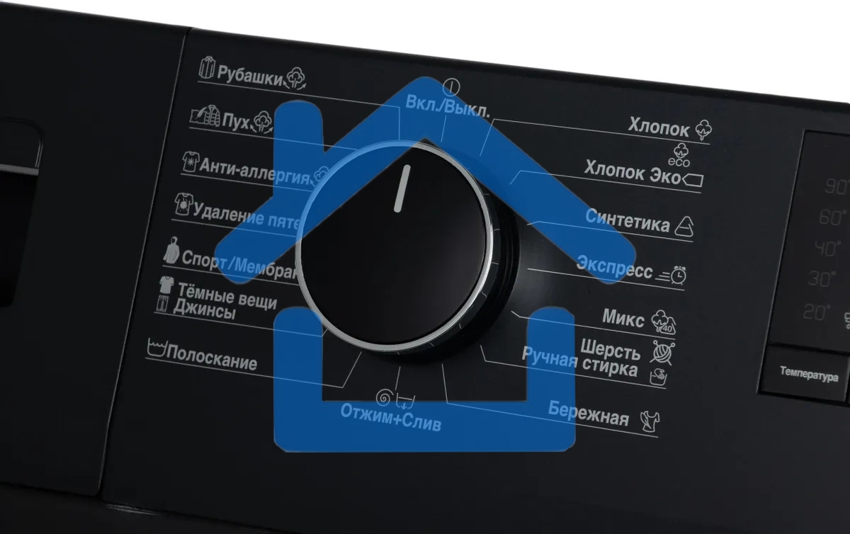 Стиральная машина Beko WSPE7612A антрацит, загрузка фронтальная 7 кг, 1200 об/мин., класс: А