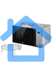 Микроволновая печь BBK 20MWG-736S/BS серебристый/черный, 20 л, 700 Вт, сенсор