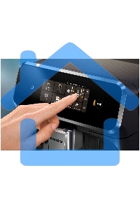 Кофемашина автоматическая PHILIPS EP2331/10 черный, исп. кофе - зерновой/молотый, 1,8 л, 1500 Вт, 15 Бар