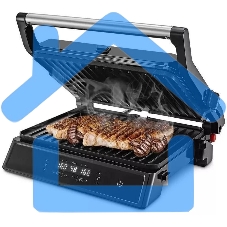 Электрогриль Kitfort КТ-3682 2000Вт черный/серебристый