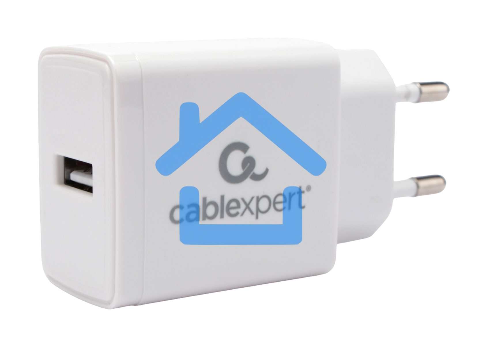 Зарядное устройство Cablexpert MP3A-PC-56, 5Вт, 1А, 1хUSB, белый, пакет