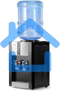 Кулер AEL TC-AEL-47 настольный компрессорный черный/серебристый