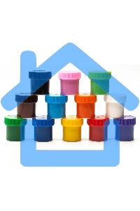 Гуашь Silwerhof Монстрики, 12 цветов, баночка, 20мл, картонная коробка