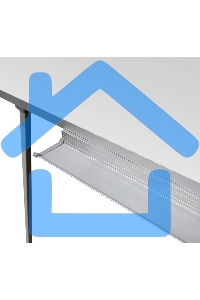 Флипчарт Silwerhof Daily, лак, 70x100см на треноге белый, лоток для аксессуаров