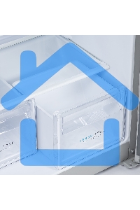 Холодильник Бирюса M553 металлик двухкамерный 160/70л морозилка сверху автоматическое оттаивание