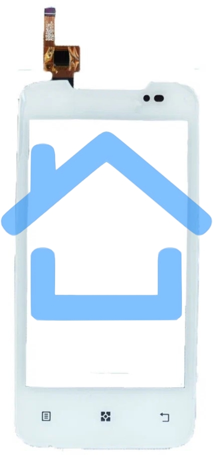 Сенсорное стекло (тачскрин) для Lenovo A390, белое