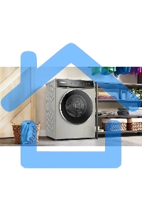 Стиральная машина Bosch 8-Series WGB2560XME серый, загрузка фронтальная 10 кг, 1600 об/мин., класс: А