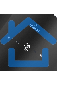 Вытяжка наклонная Elikor Rise BK 60 черный, 60 см, 750 куб. м/ч, 56 дБ