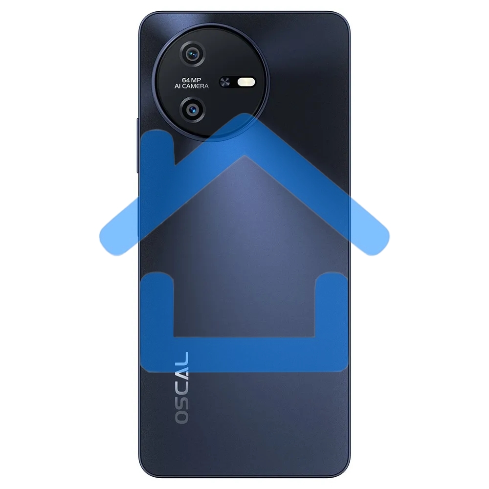 Смартфон OSCAL Tiger 12, 8/128Gb, серый