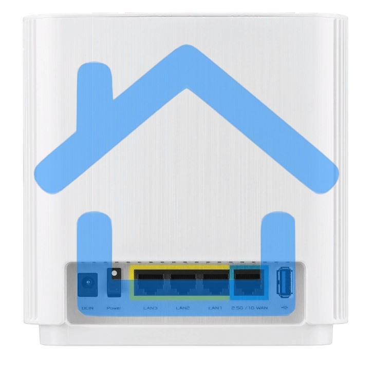 Маршрутизатор ASUS XT9/EU/13/P EU UK /белый-2-PK