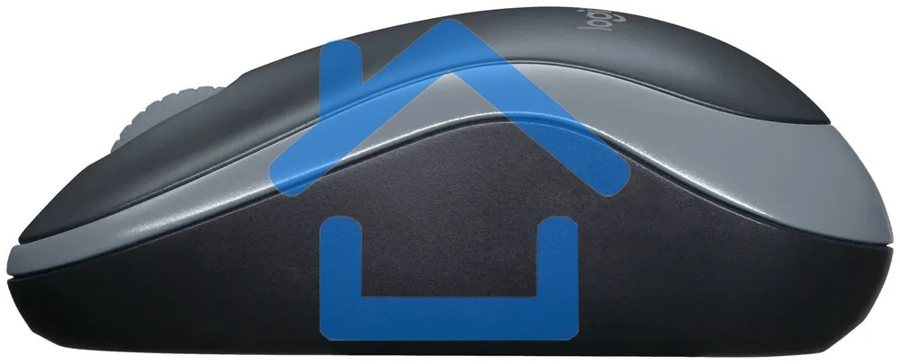 Мышь беспроводная Logitech B175 черный/серый, 1000 dpi, радиоканал, USB, кнопки - 3