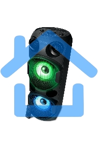 Колонка АС Sven PS-750, черный (80 Вт, TWS, Bluetooth, FM, USB, microSD, LED-дисплей, 2х4400мА*ч)