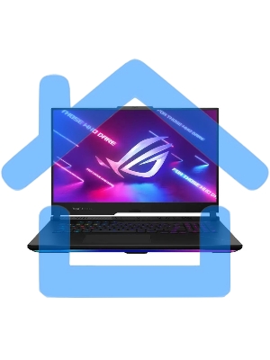 Ноутбук Asus ROG Strix Scar G733PYV-LL067W Ryzen 9 7945HX3D/32Gb/SSD1Tb/RTX4090/17.3