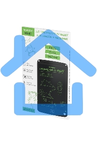 Графический планшет Maxvi MGT-02 черный, LCD планшет для заметок и рисования