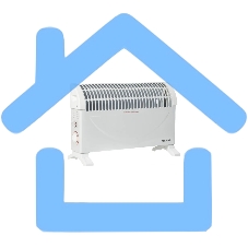 Конвектор Neoclima Fast 1500 w белый, 1500 Вт, 15 м2, термостат