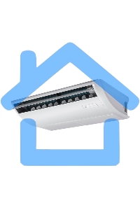 Кондиционер напольно-потолочный Neoclima NS/NU-36CT3 36000 BTU, 105 м², 40 дБ, охлаждение, обогрев, белый