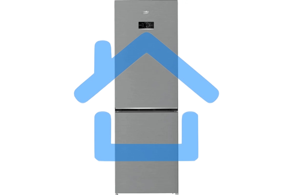 Холодильник Beko B3RCNK362HX нержавеющая сталь двухкамерный 220/100л морозилка снизу Total No Frost