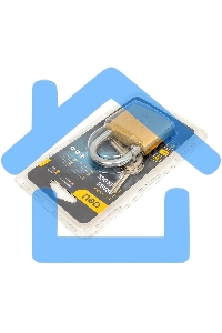 Замок навесной Deli DL508906 латунный, 50мм