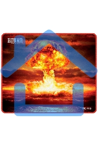 Игровой комплект Qumo Wartime K51/M67, кл-ра проводная, 104+10 клавиш, подсветка RGb, мышь проводная, оптическая, RGb running, 1200/1600/2400/3200 dpi