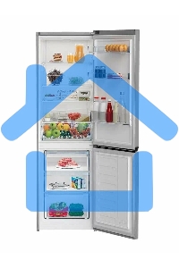 Холодильник Beko B1RCSK402G серый двухкамерный 267/113 морозилка снизу