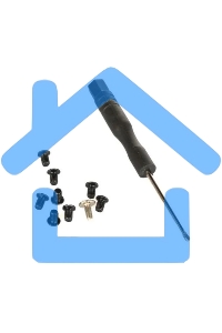 Корпус перфорированный Qumo, Aluminum Case, Raspberry Pi 4B, черный(RS026)