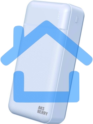 Внешний АКБ AKSBERRY E300 Epica быстрая зарядка 30000 mAh, белый