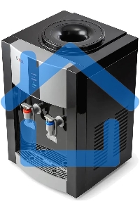 Кулер AEL TC-AEL-47 настольный компрессорный черный/серебристый