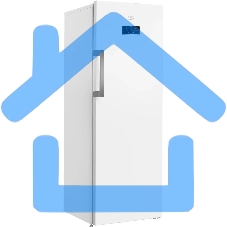 Морозильная камера Beko B3RFNK292W, белый, 255 л, 5 ящиков