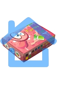 Гуашь Silwerhof Монстрики, 12 цветов, баночка, 20мл, картонная коробка