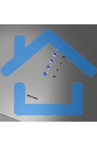 Вытяжка пристенная островная Maunfeld Bath Plus 402 нержавеющая сталь, 40 см, 1150 куб. м/ч, 52 дБ