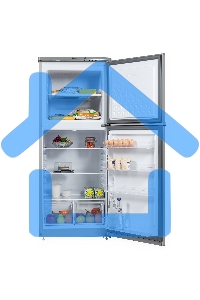 Холодильник Бирюса M553 металлик двухкамерный 160/70л морозилка сверху автоматическое оттаивание