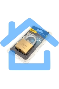 Замок навесной Deli DL508906 латунный, 50мм