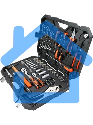 Набор инструментов Patriot SSP-72 72 предмета (жесткий кейс)