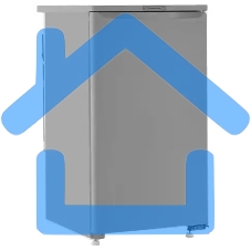 Холодильник Саратов 452 КШ-122/15 серый однокамерный 99/15л морозилка сверху