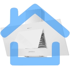 Вытяжка наклонная Maunfeld Tower 90 белый, 90 см, 700 куб. м/ч, 66 дБ