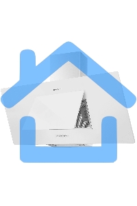 Вытяжка наклонная Maunfeld Tower 90 белый, 90 см, 700 куб. м/ч, 66 дБ