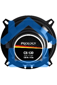 Колонки автомобильные Prology CX-130 120Вт 88дБ 4Ом 13см (5дюйм) (ком.:2кол.) коаксиальные двухполосные