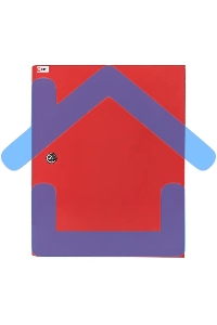 Щит с монтажной панелью EKF PROxima ЩМПг- 40.30.22 (ЩРНМ-1) RAL 3001 IP54