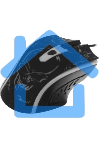 Мышь проводная Defender Overmatch GM-069 черный, 2400 dpi, USB, кнопки - 4