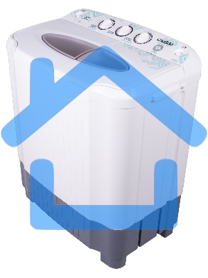 Стиральная машина Славда WS-50PЕТ белый, загрузка вертикальная 5 кг, 1350 об/мин, класс А