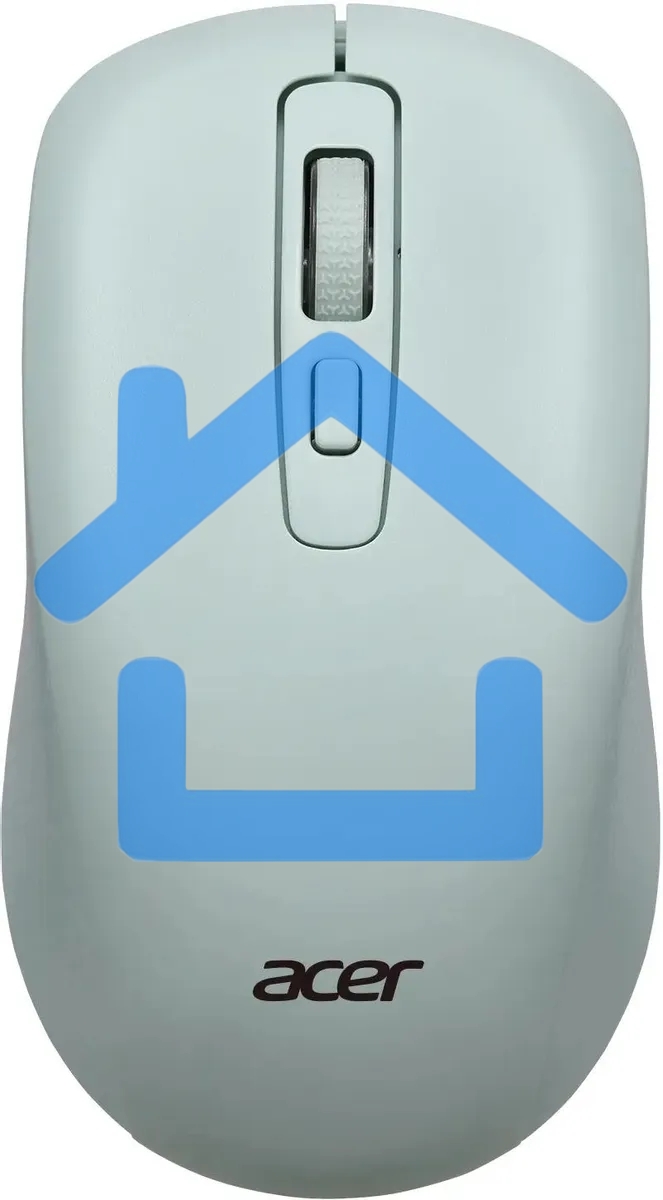 Мышь беспроводная Acer OMR309 зеленый, 1600 dpi, радиоканал, USB, кнопки - 4