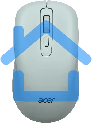 Мышь беспроводная Acer OMR309 зеленый, 1600 dpi, радиоканал, USB, кнопки - 4