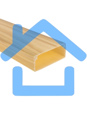 Кабель-канал Rexant 40х25мм, Сосна 3D